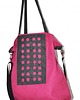 torby XXL Torba hobo XXL - fuksja, grafit