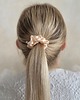 gumki do włosów Gumka jedwabna, scrunchie, pastel dots MINI