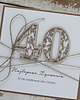 kartki scrapbooking Kartka na 40 urodziny