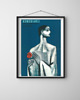 plakaty Plakat do filmu Komedianci: Seria II Romans Pajaca, aut. Julian Pałka, 1954 r