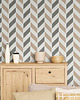 tapety i naklejki ścienne Powtarzalny szablon malarski / INVERSE HERRINGBONE CHEVRON