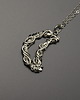 wisiory Wisiorek księżyc labradoryt wire wrapping