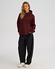 bluza z kapturem damska Bluza z kapturem STUDIO Red Wine damska
