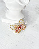 broszki Broszka MOTYL 11  ręcznie haftowana przypinka ćma owady