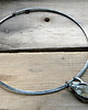 chokery surowy cytryn z listkiem -obroża - choker 