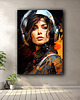 plakaty Portret kosmonautki - Plakat - Druk - Astronauta, Abstrakcja, Loft #4