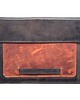etui na laptopa Pokrowiec na laptopa 16 cali z brązowej skóry Crazy Horse.