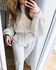 kardigany damskie Moherowy lekki kardigan z ozdobnymi guzikami jedwab alpaka handmade