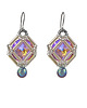 kolczyki swarovski Kolczyki z łezką i  kryształem Swarovski