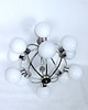 lampy wiszące Żyrandol Space Age , Lata 70.