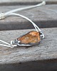 bransoletki wire wrapping Cytryn na lato - bransoletka sznurkowa