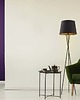 lampy podłogowe Nowoczesna lampa stojąca na trójnogu z abażurem TOKIO GOLD
