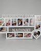 ramki na zdjęcia Multirama ramka na zdjęcia Pierwszy roczek imię 13 zdjęć serca