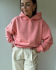 bluza z kapturem damska Bluza Soho coral z kapturem
