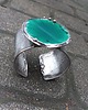 bransoletki wire wrapping Zielona łąka  - bransoletka regulowana