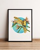 plakaty Plakat :Papuga i strelicja", A3