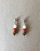 kolczyki z kamieniami Kolczyki DROPSY MINI jaspis czerwony, tygrysie oko, kamień rzeczny