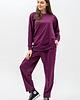 ubrania różne Komplet dresowy damski "ADALET" bakłażan