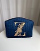 kosmetyczki Pikowana kosmetyczka z monogramem