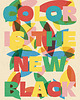 plakaty Plakat Color is the new black