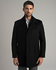 płaszcze i kurtki męskie Wełniany płaszcz serre czarny