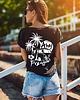 t-shirt damskie Czarna koszulka  przed Tobą wszystko