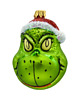 ozdoby choinkowe Bombka choinkowa: Grinch z czapką Mikołaja