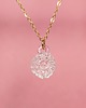 wisiory Szklany wisiorek kulka "Crystal"