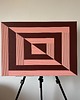 obrazy Obraz strukturalny Pink Maze