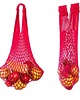 torby na zakupy Siatka PRL net bag fuksja super flexy eko