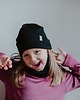 czapki dziecięce Ana Moroles, Czapka 100% merino, czarna