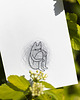 grafiki i ilustracje Print A6 Kłębek nerwów