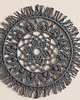 makramy Mandala, koło z makramy