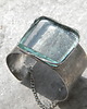 bransoletki wire wrapping świetlisty lód  - BRANSOLETA MANKIET - CUFF