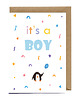 kartki okolicznościowe - wydruki Kartka na narodziny It is a boy