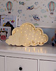 lampy do pokoju dziecka Drewniana lampka LED Chmurka