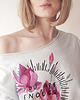 t-shirt damskie You are enough Oversize Szary