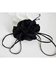 chokery Jedwabny  czarny choker
