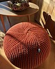 pufy do siedzenia Duża pufa dziergana 60x40 usiądź i odpocznij...