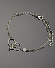 bransoletki wire wrapping Bransoletka serce kamień księżycowy wire wrapping