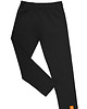 legginsy i getry dla dziewczynki Legginsy dla dziewczynki RAINBOW gładkie - czarne