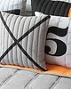 poduszki do pokoju dziecka Poszewka z X  40x40cm pikowana