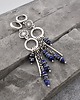 kolczyki z kamieniami Kolczyki lapis lazuli