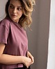 t-shirt damskie T-shirt Crop-Voila Rose Brown