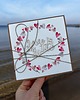kartki scrapbooking Kartka Love is in the air na ślub