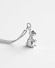 srebrne naszyjniki Rhodium Plated Bunny Necklace