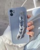 etui na telefon Eleganckie etui z łańcuszkiem - "BABY BLUE"