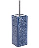 dodatki - łazienka - różne Szczotka do Toalety z Pojemnikiem Oriental Blue