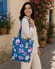 torby na zakupy Torba shopper torba na zakupy shopperka torba zakupowa kwiaty