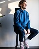 bluzy męskie Kangurka Męska Granatowy KRÓLIK z Uszami